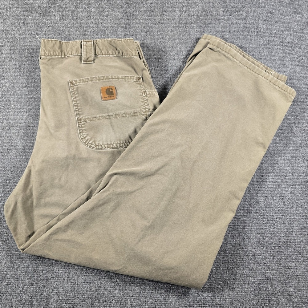 Carhartt B11 DKH Original Fit Carpenter Work Pants Khaki Men's 40x32